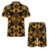 MLG Men's Design Zip-Up Polo Set - Thumbnail Image 2