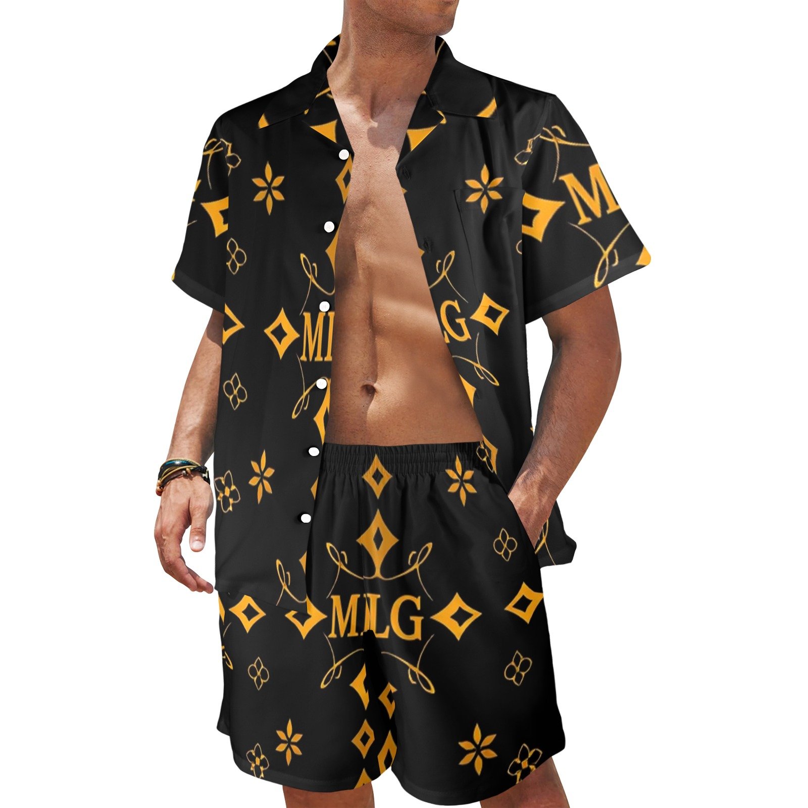 MLG Set 2 Men's Shirt and Shorts Outfit - Image 3