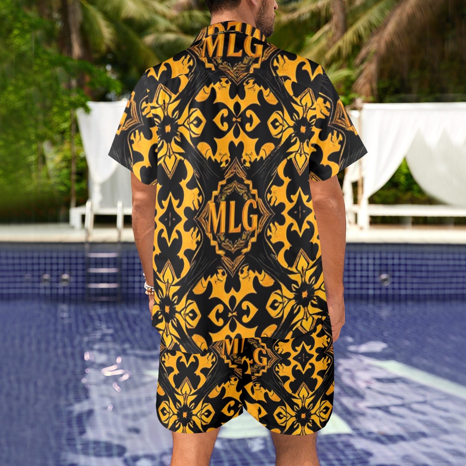 MLG Set 2 Men's Shirt and Shorts Outfit - Image 3
