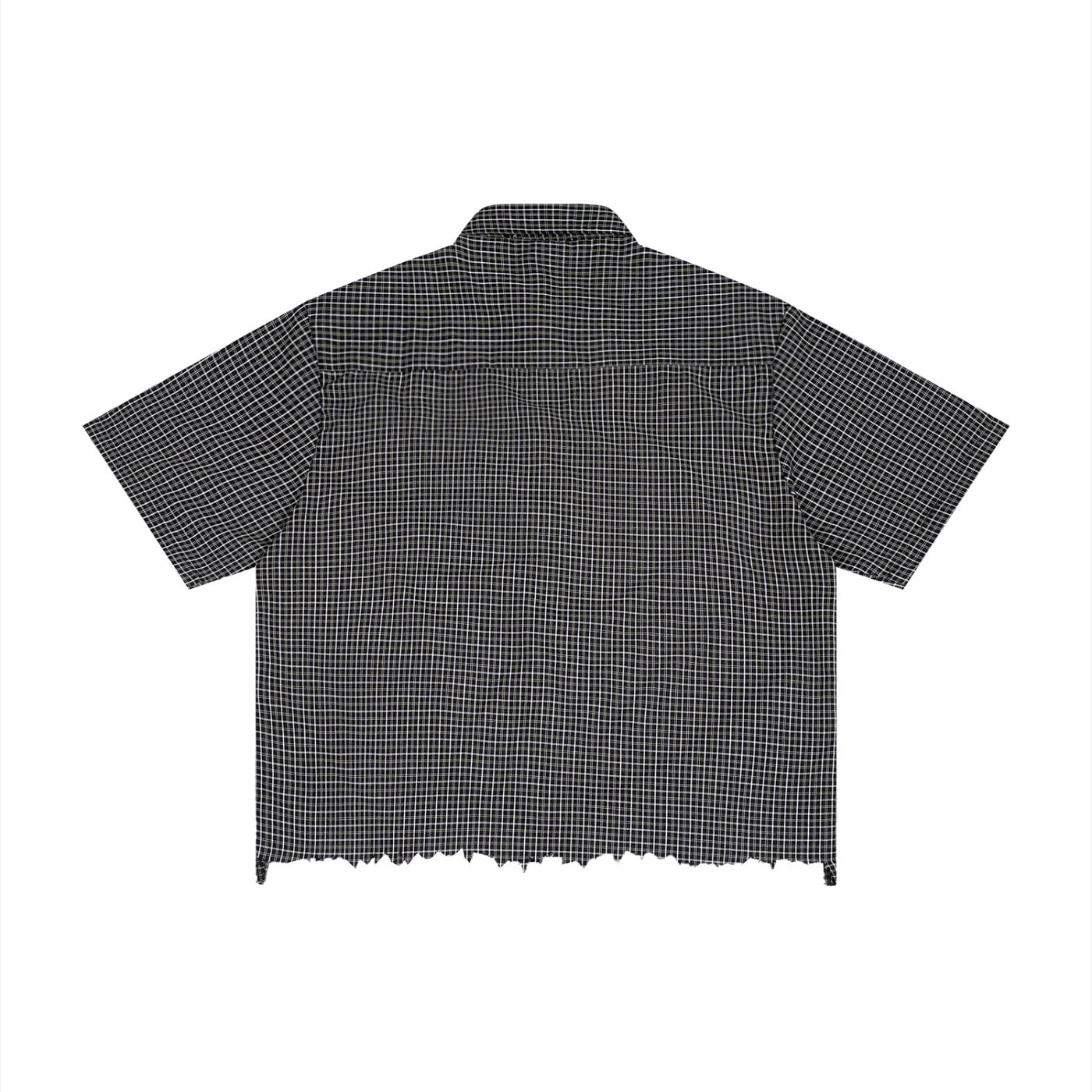 MLG Unisex Distressed Plaid Shirt & Capri Shorts Set - Image 2