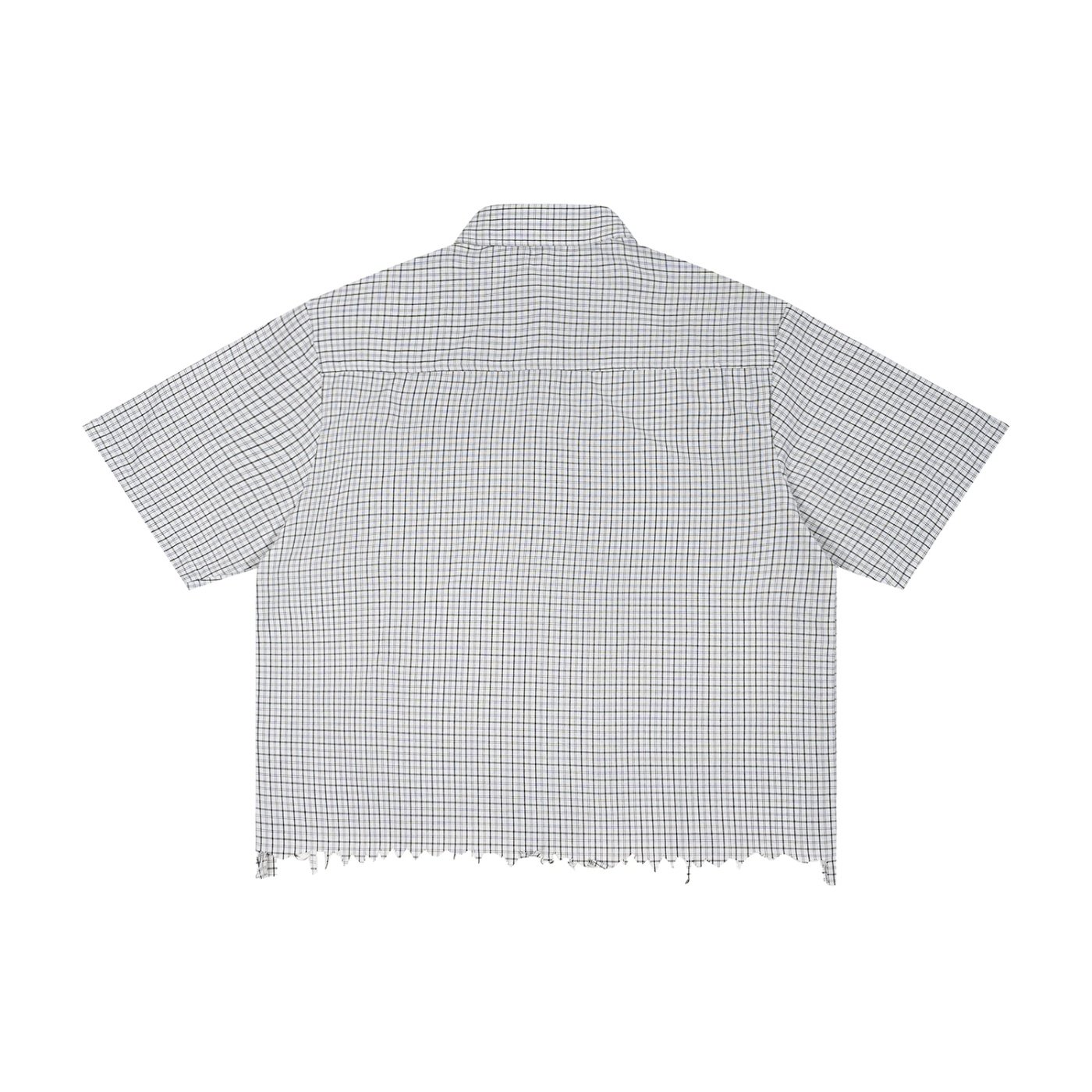 MLG Unisex Distressed Plaid Shirt & Capri Shorts Set - Image 6