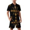 MLG Men's Design Zip-Up Polo Set - Thumbnail Image 1