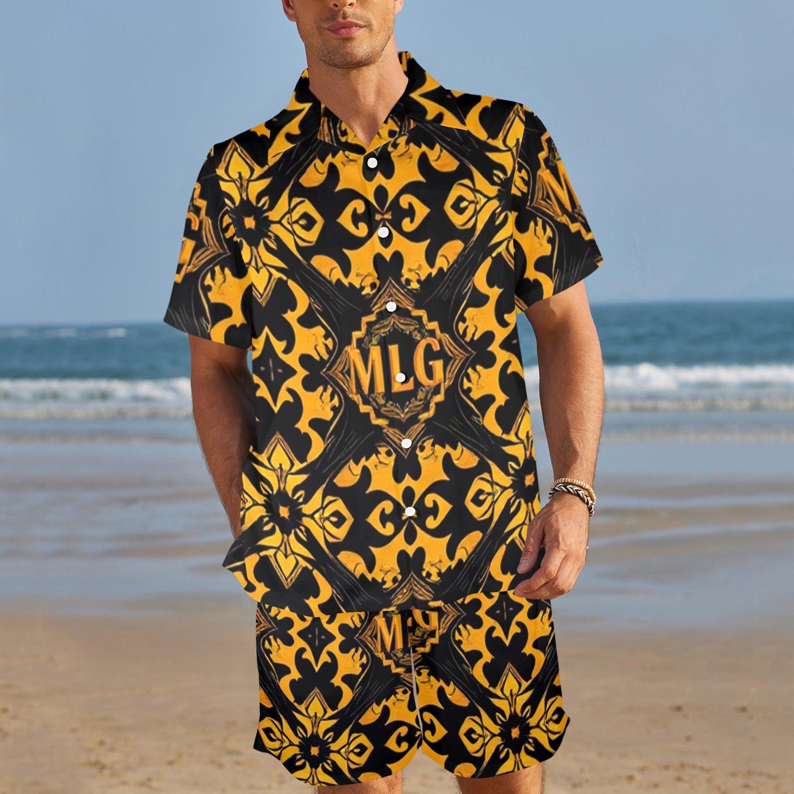 MLG Set 2 Men's Shirt and Shorts Outfit - Image 2