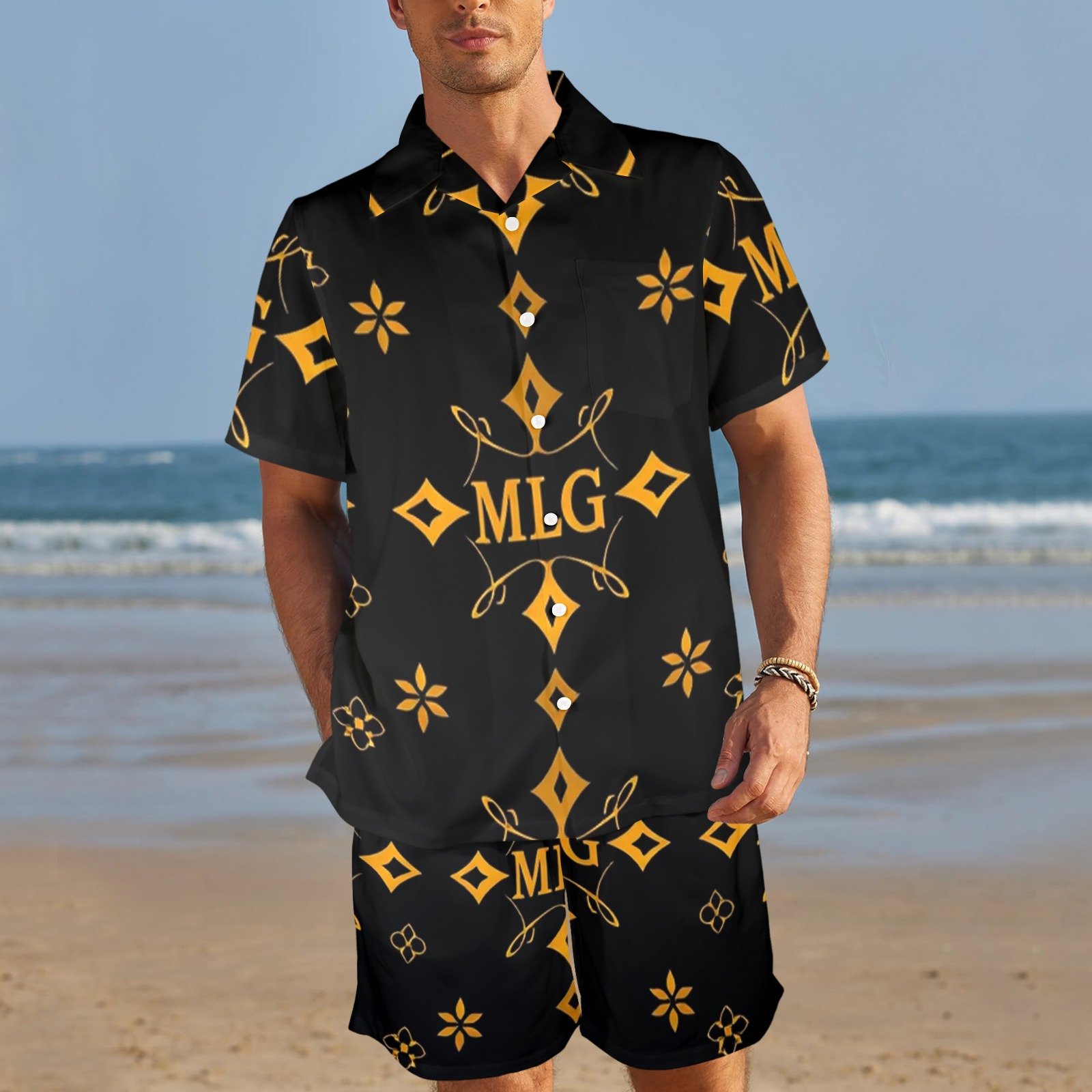 MLG Set 2 Men's Shirt and Shorts Outfit - Image 2