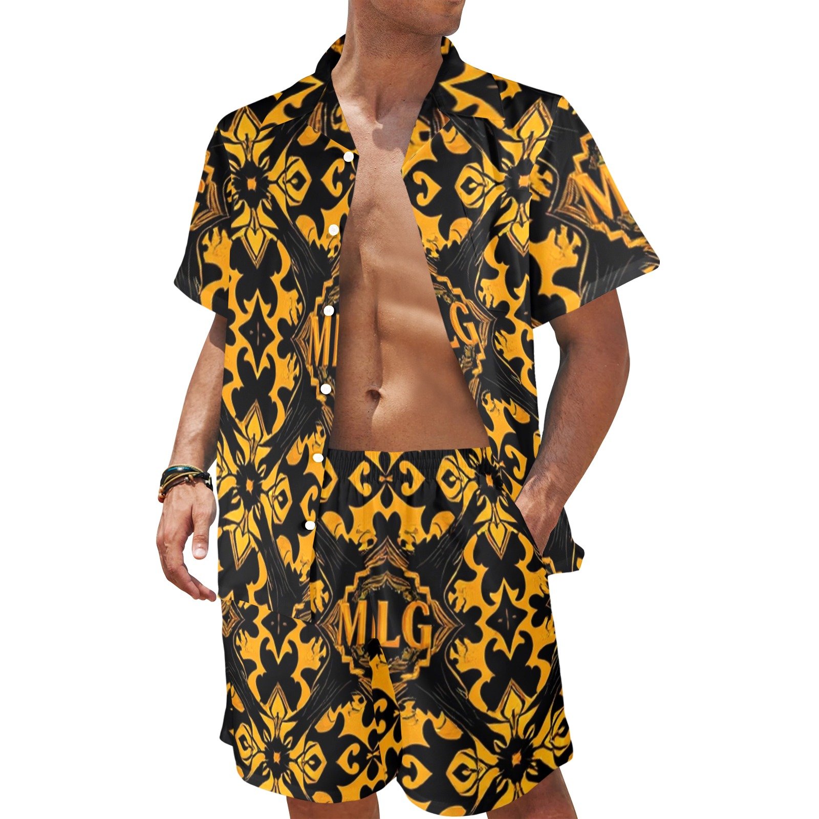 MLG Set 2 Men's Shirt and Shorts Outfit - Image 1