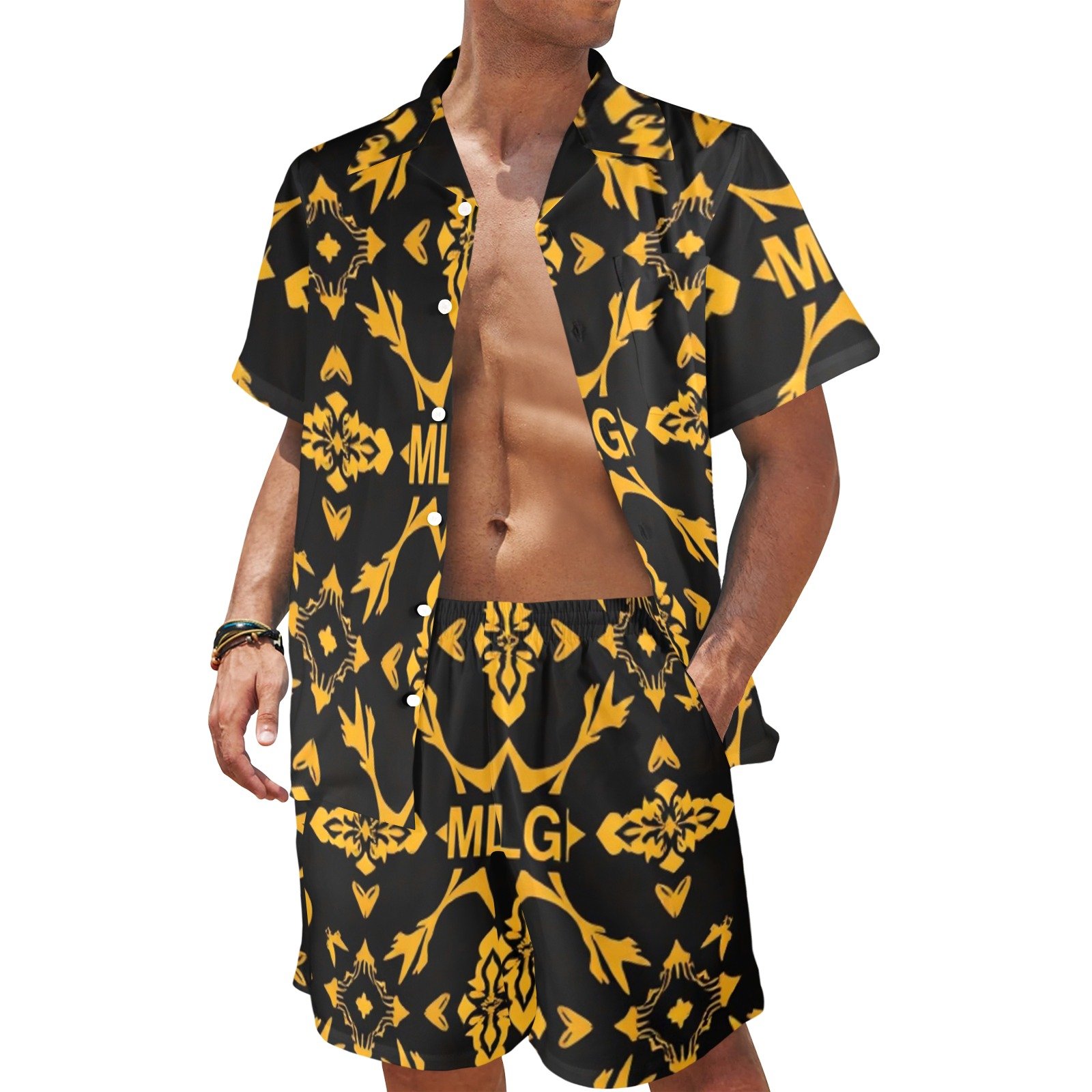 MLG Set 2 Men's Shirt and Shorts Outfit – Image 1