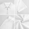MLG Men's Design Zip-Up Polo Set - Thumbnail Image 5