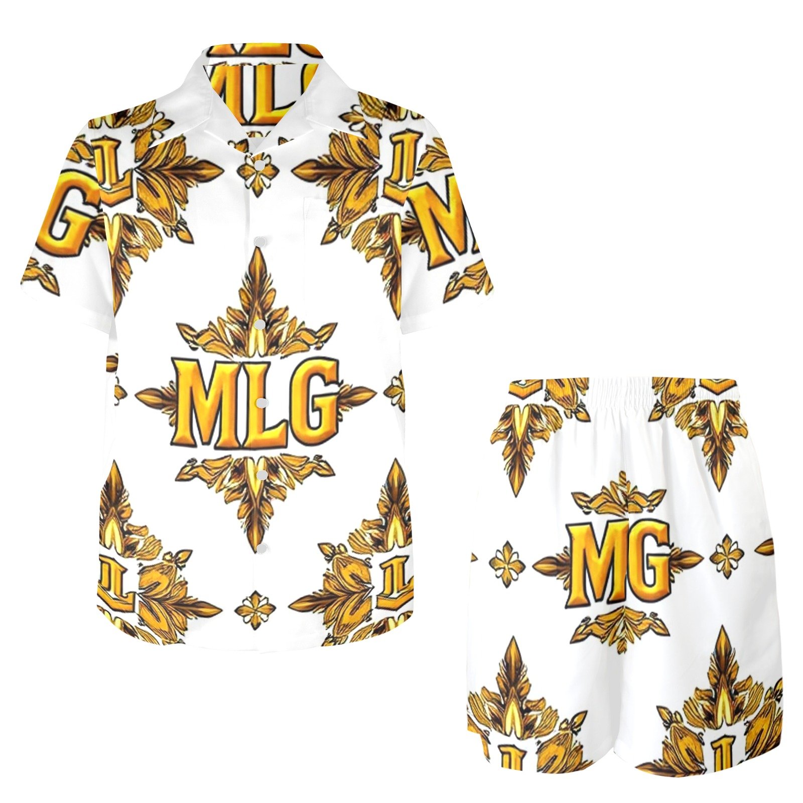MLG Set 2 Men's Shirt and Shorts Outfit - Image 4