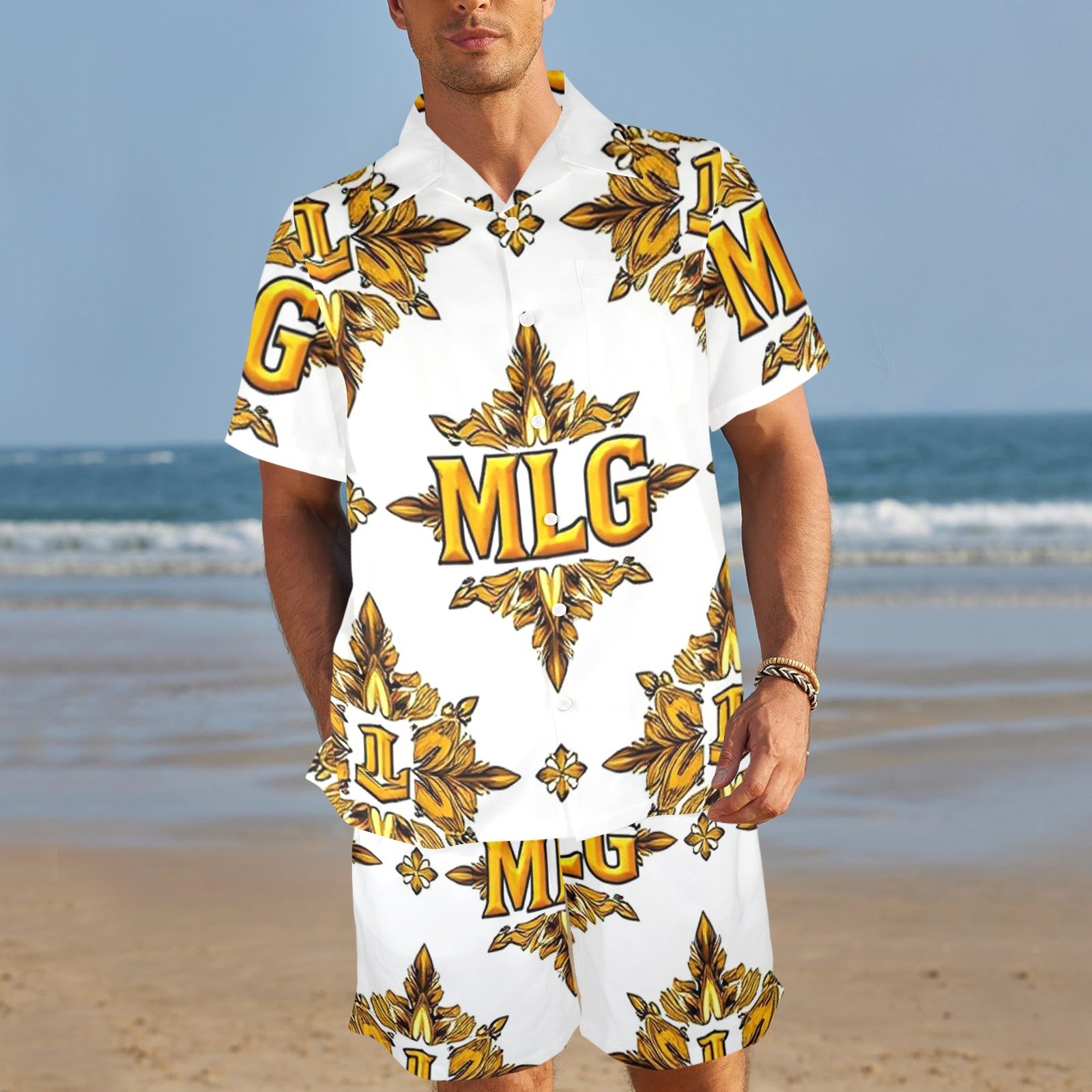 MLG Set 2 Men's Shirt and Shorts Outfit - Image 2