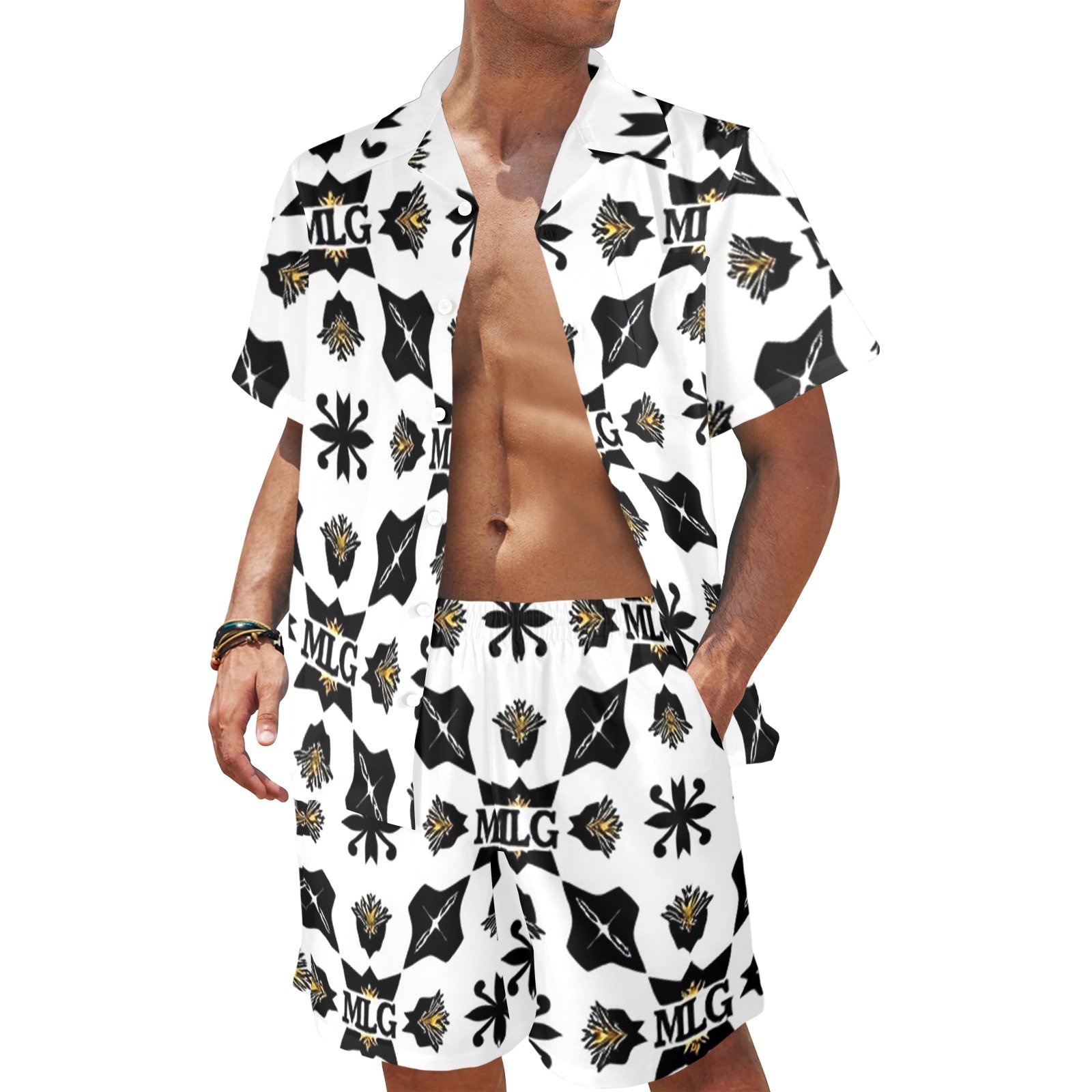 MLG Set 2 Men's Shirt and Shorts Outfit – Image 1