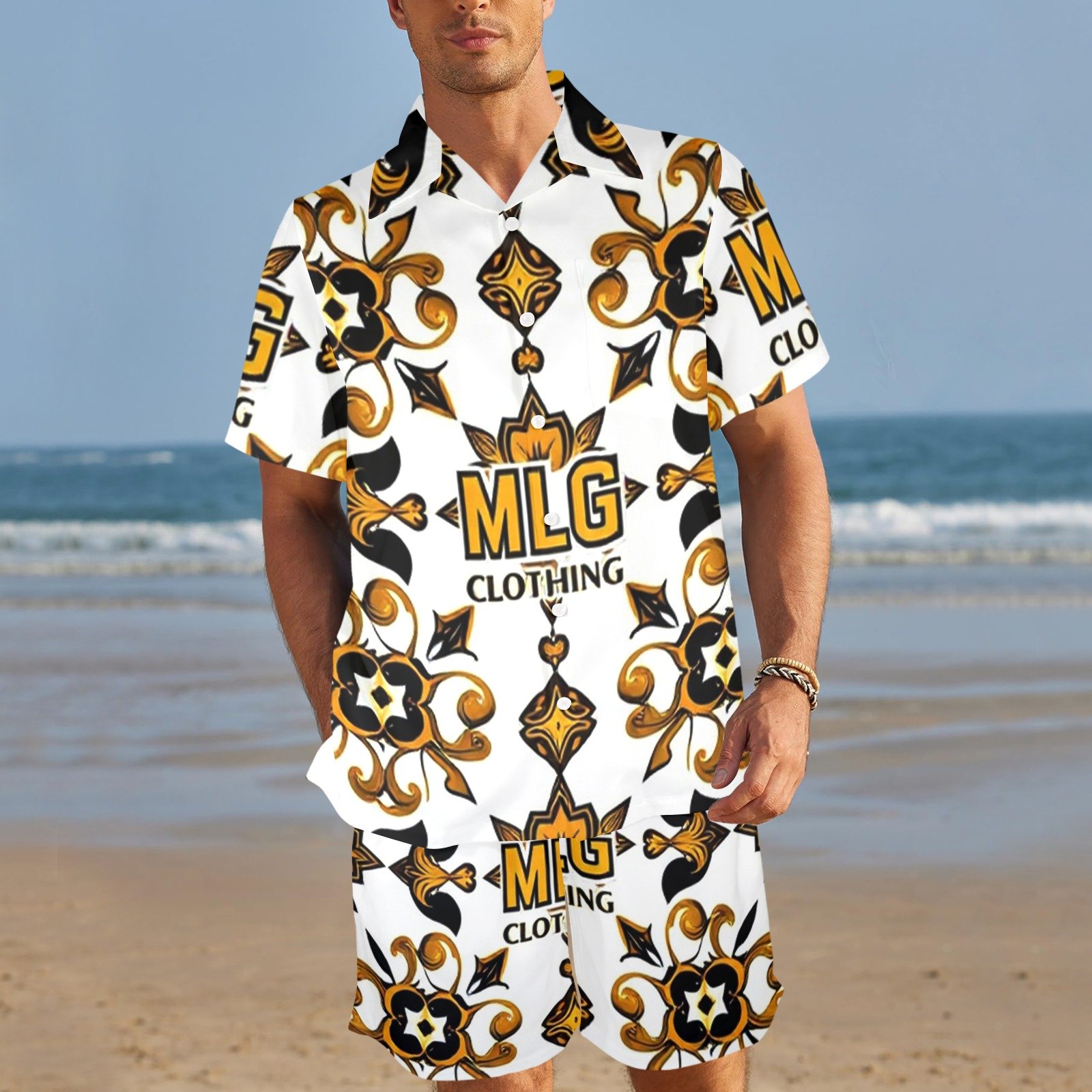 MLG Set 2 Men's Shirt and Shorts Outfit - Image 2