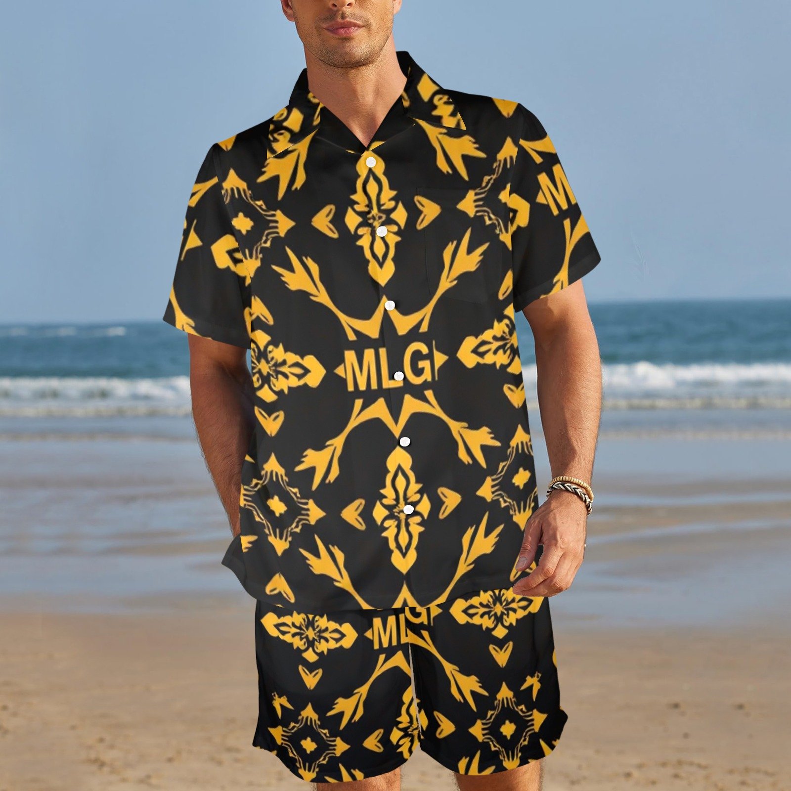 MLG Set 2 Men's Shirt and Shorts Outfit – Image 2