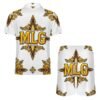 MLG Men's Design Zip-Up Polo Set - Thumbnail Image 2