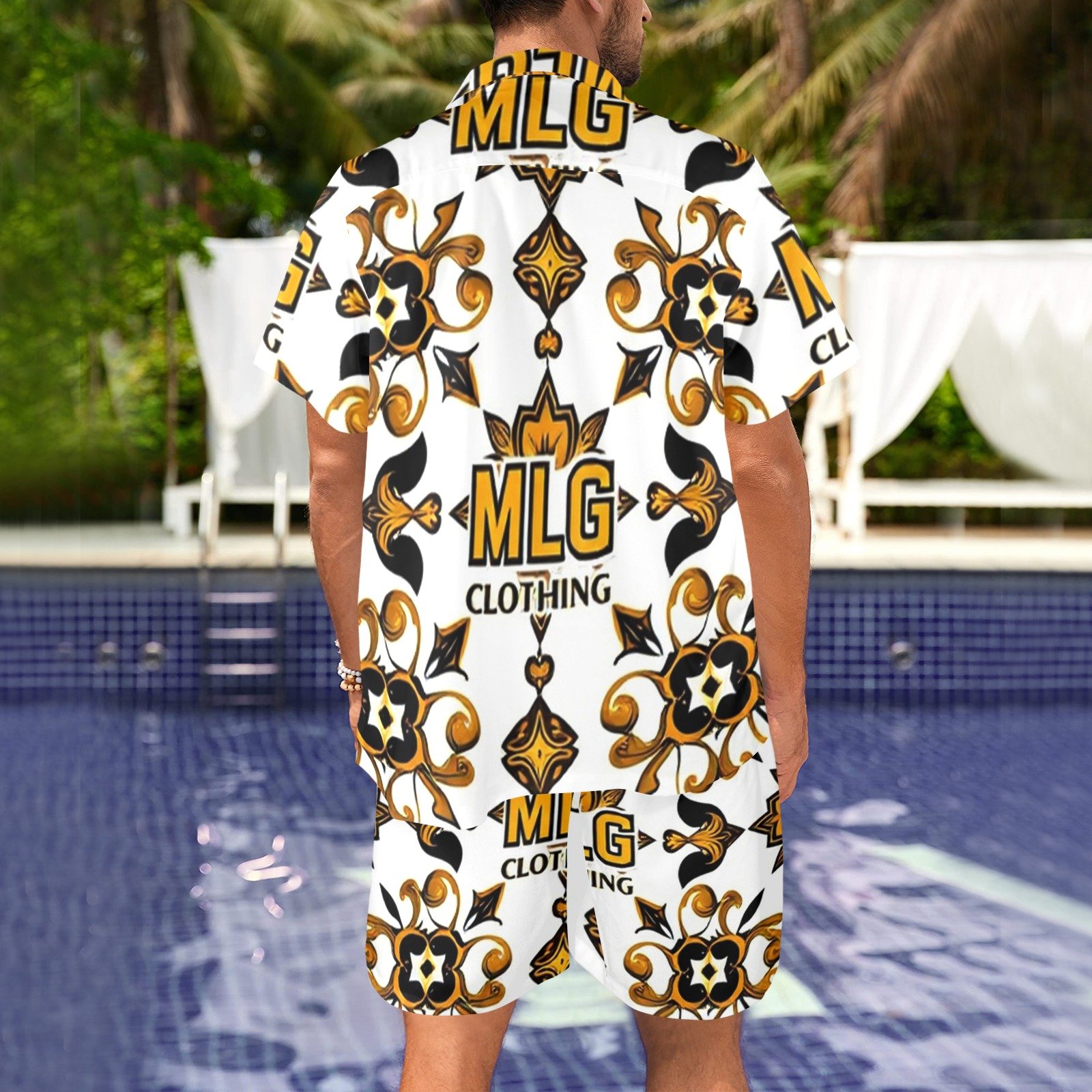 MLG Set 2 Men's Shirt and Shorts Outfit - Image 3