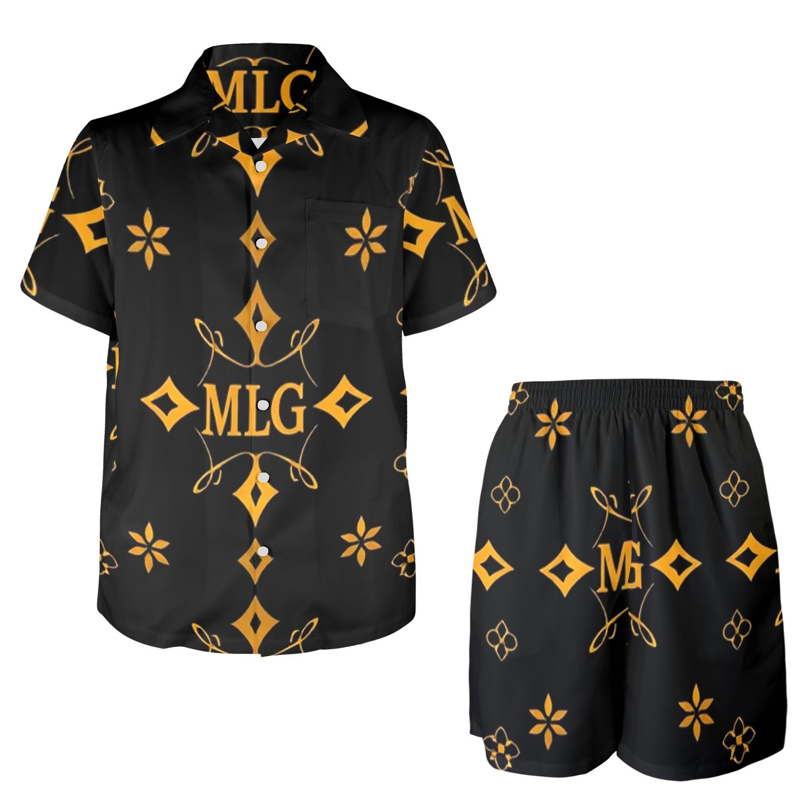 MLG Set 2 Men's Shirt and Shorts Outfit - Image 4